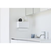 tower（タワー） 石こうボード壁対応トレー付きペーパータオルディスペンサー タワー ホワイト 2003 1台 山崎実業