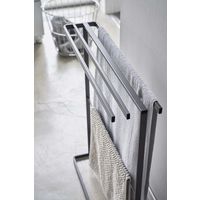 tower（タワー） 横から掛けられるバスタオルハンガー タワー スリム ブラック 5577 1台 山崎実業