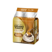 【ドリップコーヒー】キーコーヒー ドリップバッグ グランドテイスト やさしい余韻のマイルドブレンド 1セット（15杯分×3袋）