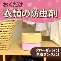 防虫剤 衣類 クローゼットにおくだけ防虫力 フローラルソープの香り 1個 アース製薬