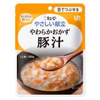 介護食 やわらか食 キユーピー やさしい献立 Y3ー33 やわらかおかず 豚汁 1セット（３袋入）