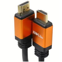 HDMIケーブル 2m HDMI2.1 ウルトラハイスピード 8K4K対応 ブラック FS-HDMI21-200 1本 FSC