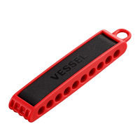ベッセル ビットホルダー10本用 赤 BH-10R 1個（直送品）