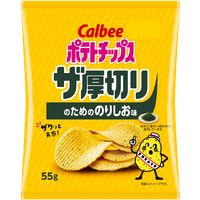 ポテトチップスザ厚切りのためののりしお味 1セット（1袋×6） カルビー スナック菓子 ポテトチップス おつまみ