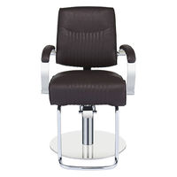 SEVEN BEAUTY (セブンビューティー) スタイリングチェア REST ダークブラウン 37411 1台（直送品）