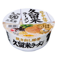 サンポー食品 九州三宝堂 久留米ラーメン 87g 1セット（1個×12）