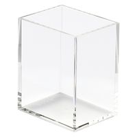 無印良品 アクリルペンスタンド 大 約幅73×奥行57×高さ88mm 1セット（1個×6） 良品計画