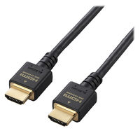 エレコム HDMIケーブル 2m HDMI2.1 ウルトラハイスピード 8K対応 黒 DH-HD21E20BK2 1本