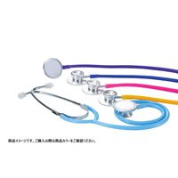 松吉医科器械 マツヨシ エコノミー聴診器(ダブル) 25591303 パープル MY-NS0710PU 1個