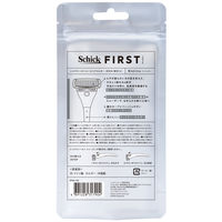 シック（Schick） シックファースト シェービング ホルダー 刃付き+替刃1コ アッシュグレー