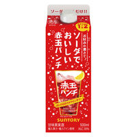 サントリー ソーダでおいしい赤玉パンチ 500ml 紙パック 1セット（1本×12）  赤ワイン