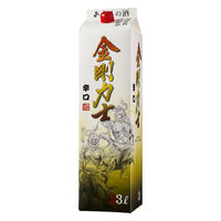 金剛力士 パック 3L 1セット(1本×4)  北関酒造 日本酒