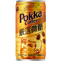 【缶コーヒー】ポッカサッポロフード＆ビバレッジ ポッカコーヒー厳選微糖 185g 1箱（30缶入）