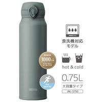 サーモス 真空断熱ケータイマグ 750ml アッシュグリーン JNL-S750 ASG 1個