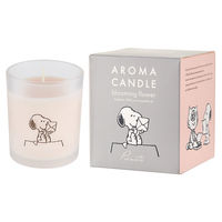 グローバルプロダクトプランニング ピーナッツ アロマキャンドルブルーミングフラワー 100g 4517161167429 1箱(24個入)（直送品）