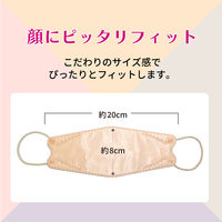 錦尚金 BRILLIANTMAKEUP MASK 3D立体型00 28枚 4582559942940 1箱(40個入)（直送品）