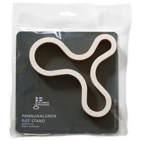 イーオクト majamoo マヤムー 白樺のポットスタンドL ホワイト 6420615057352 1箱(1個入)（直送品）