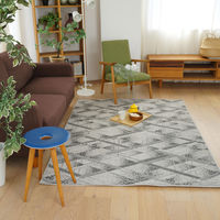 【軒先渡し】スミノエ コンシェルジュ オーダーラグ キョウメイ 1250×3350mm グレー AS-KYM801-GY125335 1枚（直送品）