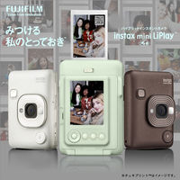 富士フィルム インスタントカメラ チェキ instax mini LiPlay ミスティーホワイト 1台