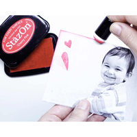 ステイズオン インカー オールマイティーインクパッド 金属 プラスチック 皮革 15ml Jet Black SZR-031 1セット(5個)