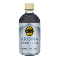 伊藤園 TULLY'S COFFEE（タリーズコーヒー）アロマ エスプレッソ クリアブラック 500ml 1箱（24本入）