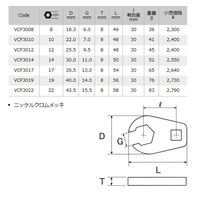 旭金属工業 クロフートレンチフレアタイプセット 3/8sqdr 7pcs VCFS370 1セット（直送品）