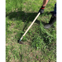 浅野木工所 手打鋼付 相馬ホー 三角型 195mm 09140 1本（直送品）