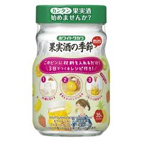宝酒造 果実酒の季節 mini 35度 220ml （450ml広口瓶）1セット（6本） ホワイトリカー 焼酎 梅酒用 果実酒用