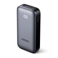 UGREEN 10000mAh 急速充電モバイルバッテリー 30W グレー UGR-BY-000004 1個