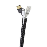 サンワサプライ コルゲートチューブ(ブラック・2m巻き・内寸直径10.7mm) CA-303 1本