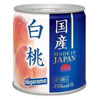 はごろもフーズ 国産 白桃 4つ割 1セット（1缶×2）フルーツ缶詰