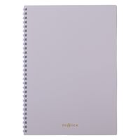 リヒトラブ ソフィーチェノート セミB5 リーフ30枚 N3104-10パープル 1セット（1冊×5）