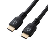 HDMI ケーブル 5m プレミアムハイスピード 4K 60Hz ブラック DH-HDPS14E50BK2 エレコム 1個（直送品）