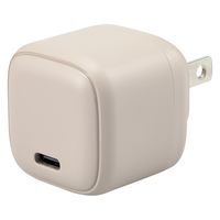 USB充電器 タイプC Type-C PD 20W USB-C×1 小型 グレージュ MPA-ACCP7320GB エレコム 1個