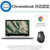 マウス 有線 静音マウス 握りの極み Lサイズ 5ボタン 黒 M-XGL10UBSBK エレコム 1個（直送品）