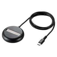 ワイヤレス充電器 Qi認証 Qi2対応 15W/7.5W/5W マグネット式 ブラック W-MA06BK エレコム 1個（直送品）