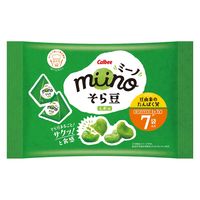 miino（ミーノ） そら豆しお味三角パック49g 1セット（1袋×6） カルビー スナック菓子 おつまみ