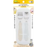 【1.5歳頃から】エジソンママ フォーク＆スプーン マルチケース付き ポテトミルク 1個 ビリーブ