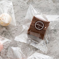 ヘッズ 無地スイーツパック/クリアー12冷凍可 OB-712 1袋（100枚入）