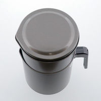 ベストコ オイルポット 油こし器 1.0Lふっ素樹脂加工 エコ Wトルネード MA-2041 1個