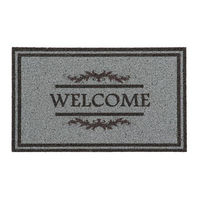 ベストコ 玄関マット ウェルカム 45×75cm ND-9932 1個