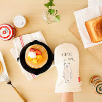 サンベルム ミトン 鍋つかみ 片手 キャンバス生地 ベア K58600 1個