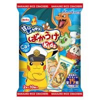 ばかうけKids 甘口しょうゆ味（ポケモン）2枚×10袋入 12個 栗山米菓 おせんべい おやつ 個包装 お配り