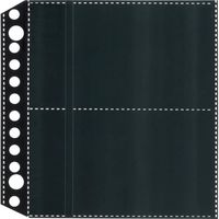 ライオン事務器 名刺ポケット 黒台紙 MP-4BK 16028 1パック(10枚)