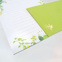 包む レターセット ジェントルグリーン TL0A8 1冊