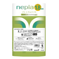 王子ネピア ネピアプレミアムソフトトイレットロール1.8倍巻ダブル54M 4901121273808 1個(12巻)