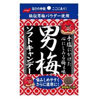 男梅 ソフトキャンデー35g 1セット（1個×6） ノーベル製菓 飴 キャンディ