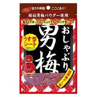おしゃぶり男梅シート10g 1セット（1個×6） ノーベル製菓