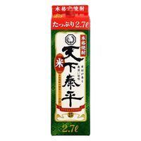 米焼酎 天下泰平 25度 2.7L パック　1セット（6本）　清洲桜醸造