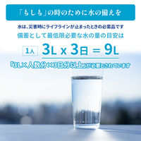 【10年保存水】ピースアップ 10年 長期保存水 マリンゴールド 2L 海洋深層水 10002719 1セット（6本入）